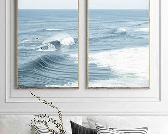 Láminas de surfistas: Arte mural de tabla de surf de California (descarga digital)