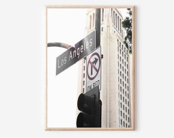 Los Angeles Print, California Print, Los Angeles City California, Los Angeles Wall Art, California Poster, LA Photo Print, United States Art