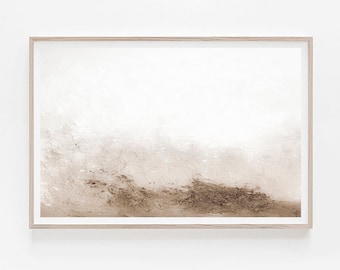 Abstract Watercolor Print, Beige Wall Art, Landscape Print,Abstract Art Print,Beige Aesthetic, Boho Decor,Painting Wall Art,Contemporary Art