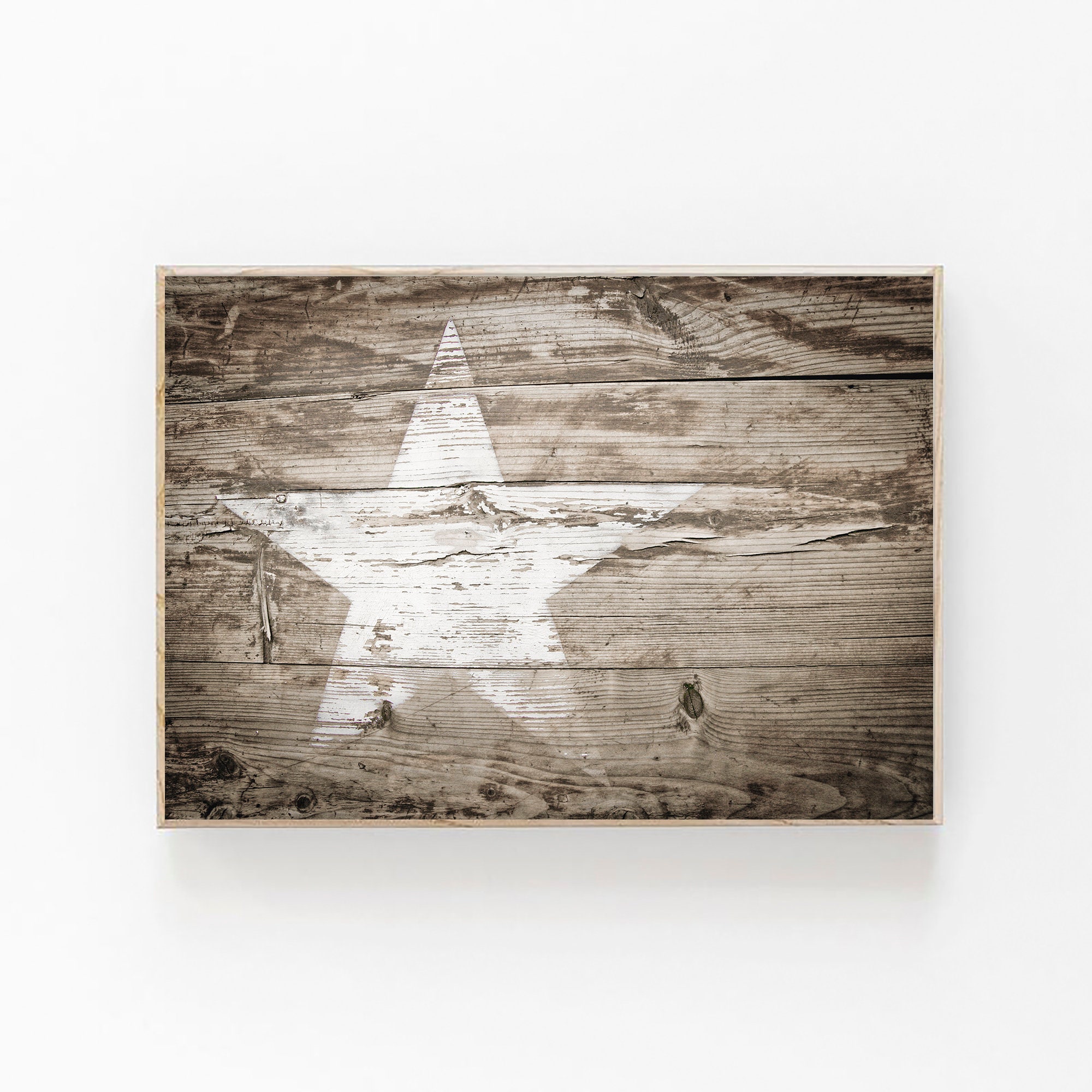Rustic Large Print Farmhouse Large Printable Set, Rustic Set of 6 Prints, Highland Cow ...