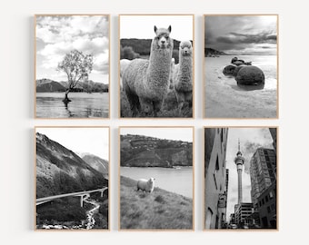 Black and White New Zealand Photography Art Prints (PDF)