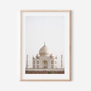 India Wall Art Print Set, Taj Mahal, River Ganges (Digital Download) image 7