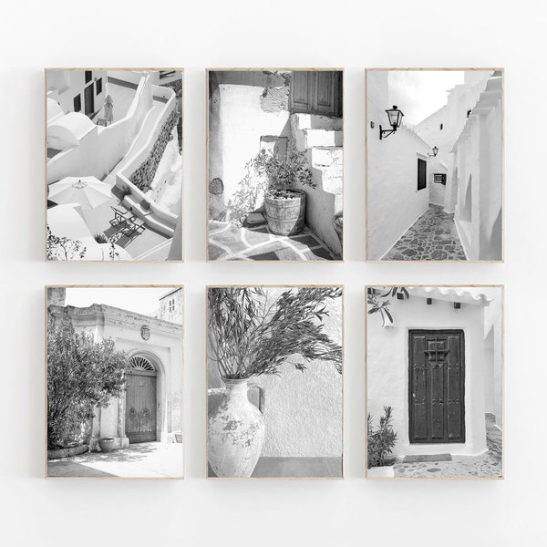 Santorini Wall Art Etsy