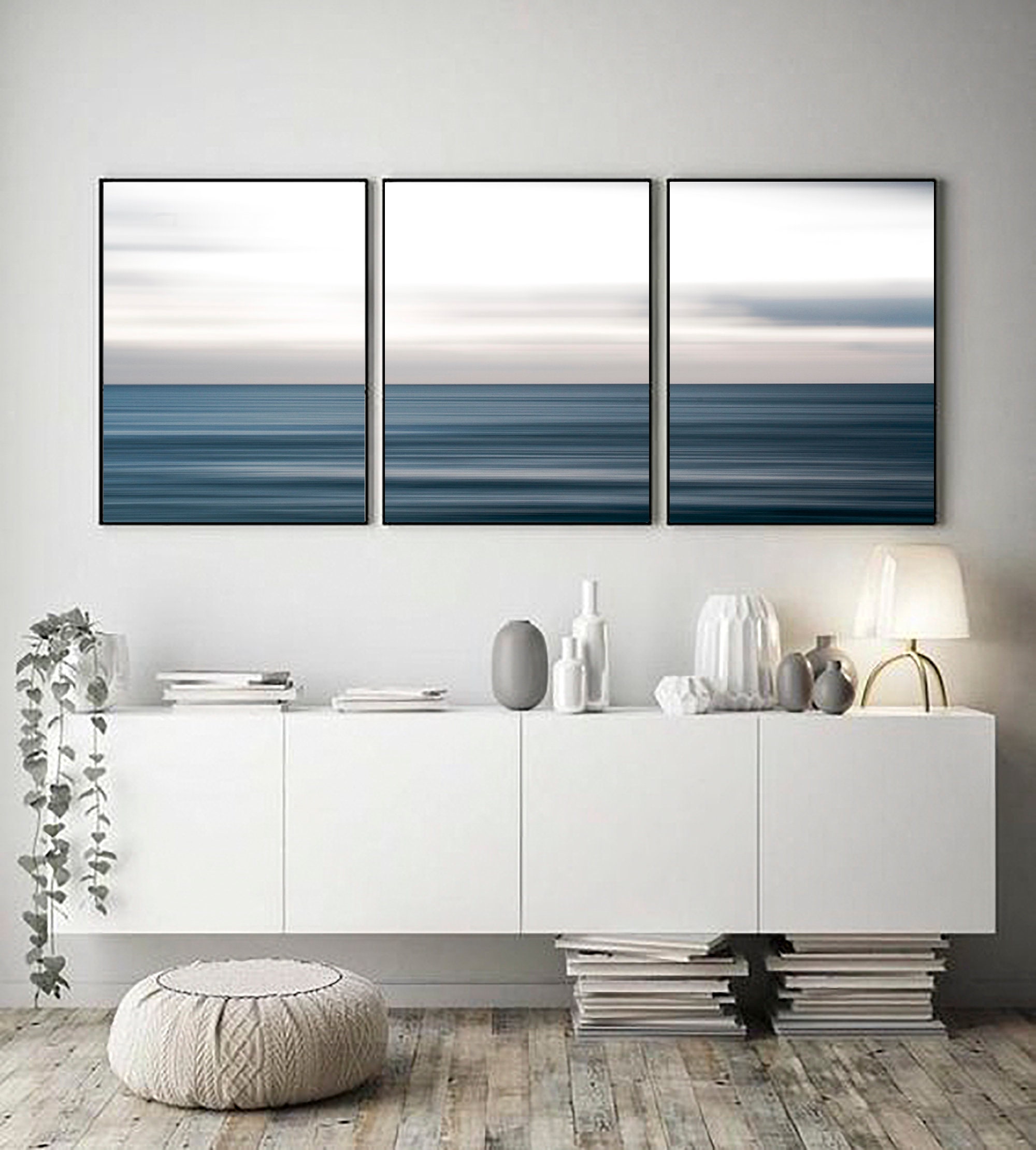 Ocean Beach Print Set of 3 Set of 3 Coast Prints Ocean Waves Etsy UK