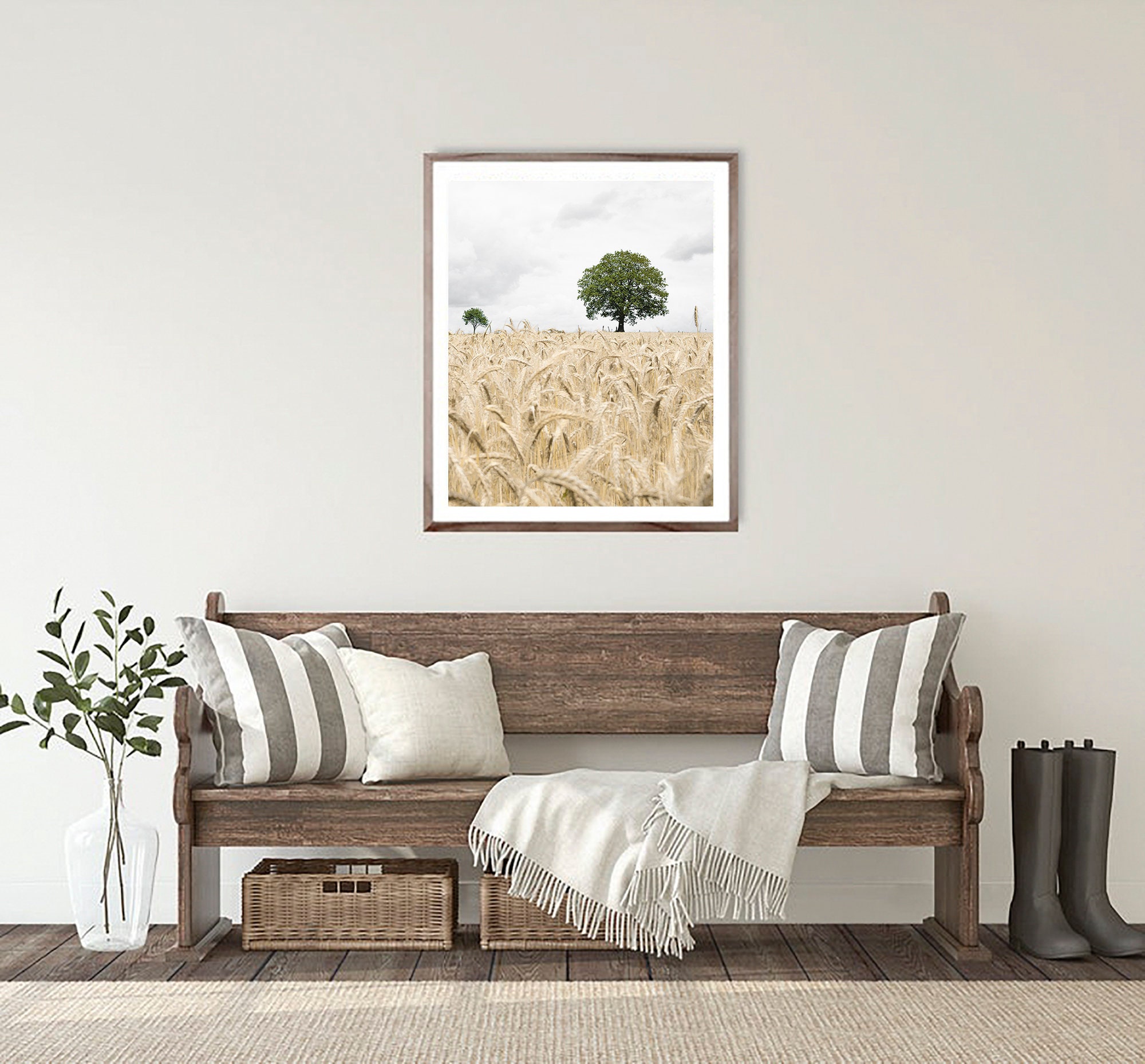 Farmhouse Print Set of 3, Rustic Wall Decor, Nature Wall Decor ...