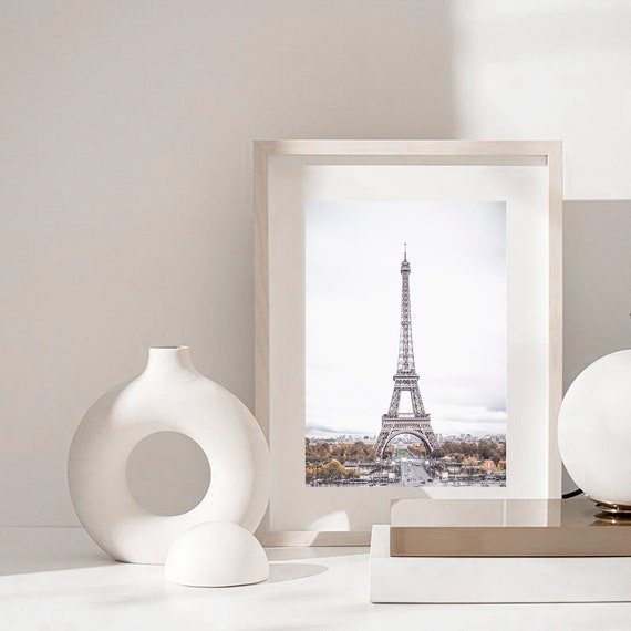 Eiffel Tower Print, Paris Wall Art,Travel Printable, Paris France Wall Art, French Decor, Paris Eiffel Tower Print, Modern Minimalist Poster