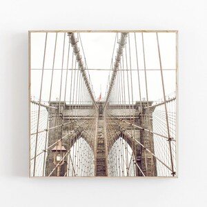 New York Print, Brooklyn Bridge Print, New York City Art, New York Poster,Manhattan Wall Art, Modern Minimalist Printable,NYC Brooklyn Print