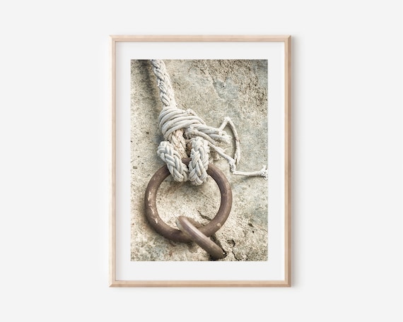 Boat Rope Print, Nautical Knots Wall Art Decor, Sailing Knot Wall Art  Decor, Beach Print, Rope Nautical Knot Digital Download,printable Art -   Canada