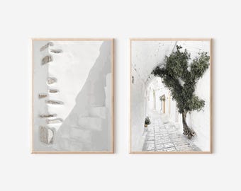 Italy Prints Set: Mediterranean Olive Tree Wall Art (Digital Download)