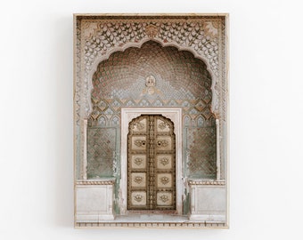 Moroccan Door Print, Doors Wall Decor, Morrocan Decor, Islamic Wall Art, Boho Wall Art Decor, Islamic Architecture, Marrakesh Print, Arabic