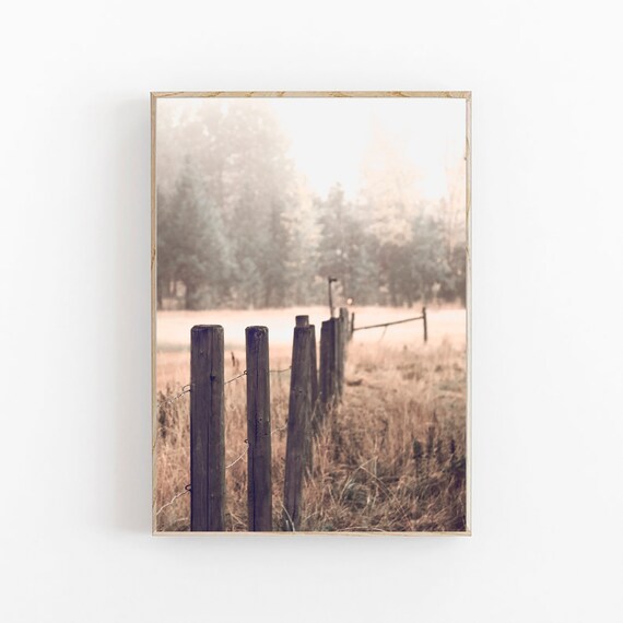Farmhouse Print Rustic Wall Decor Nature Wall Decor - Etsy