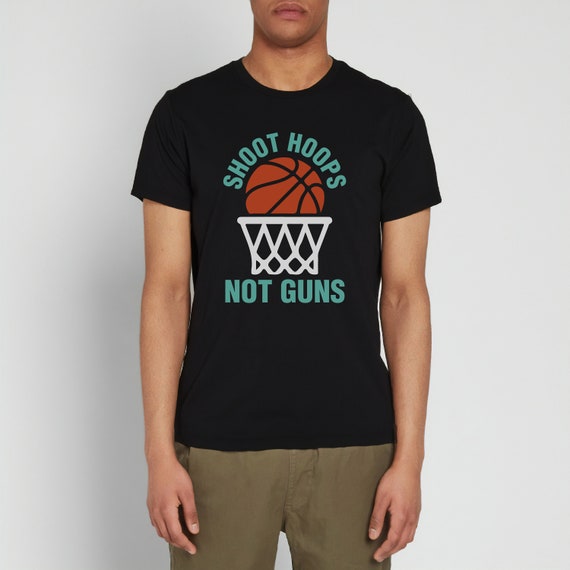 Shoot Hoops Not Guns Black & Navy Enough is Enough Shirts Etsy France