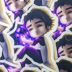 Viktor Vinyl Sticker | Chibi Viktor| Arcane | League of Legends | Viktor with the hexcore