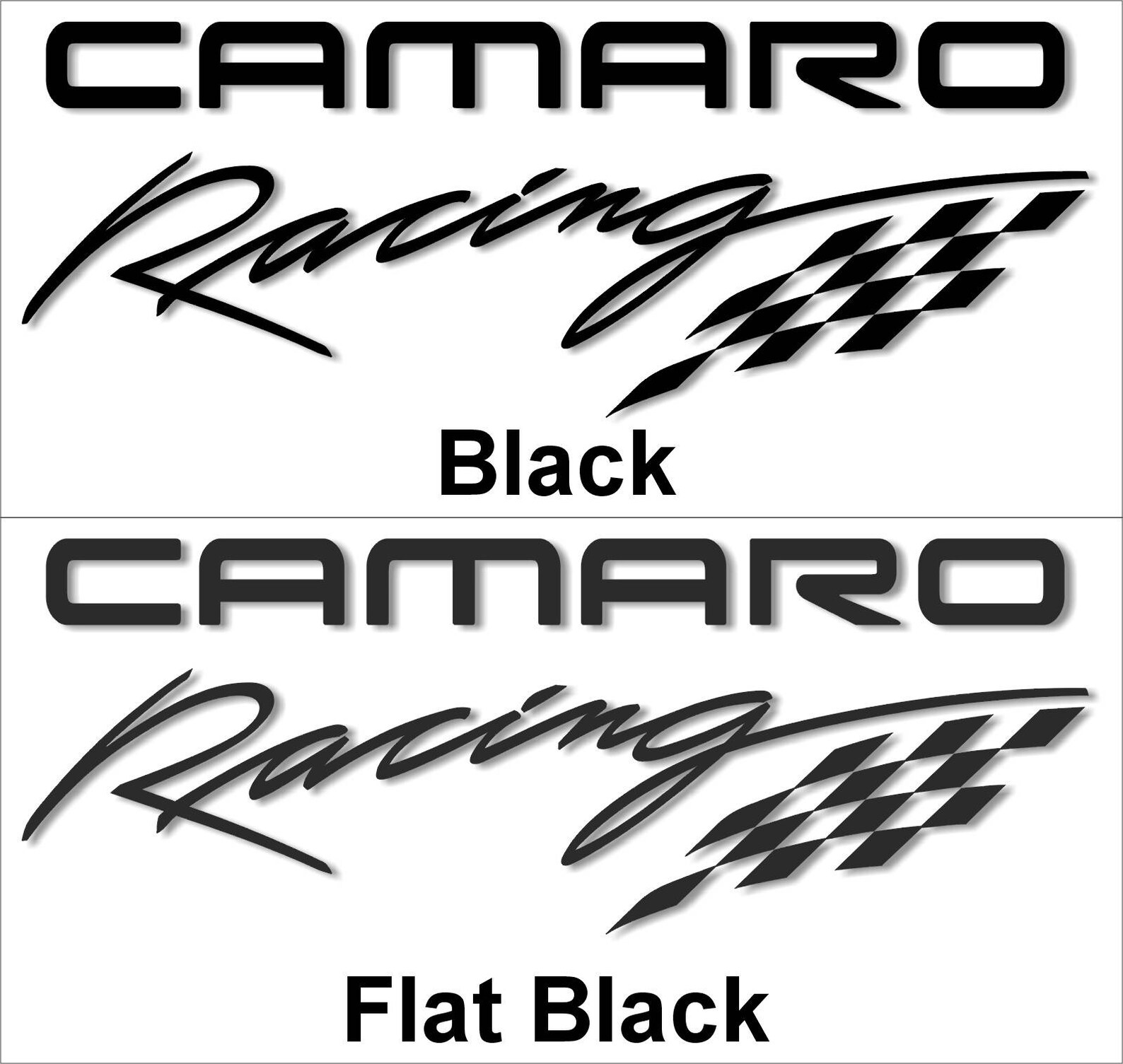 CAMARO RACING Vinyl Decal Sticker Sizes from 8 to Etsy