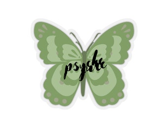 Butterfly Psyche Sticker