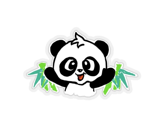 Hello Panda Sticker