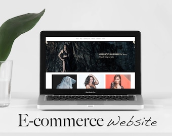 Ecommerce website - Custom shop website - Ecommerce design - E-commerce Website - E-commerce website personal domain - Custom design website
