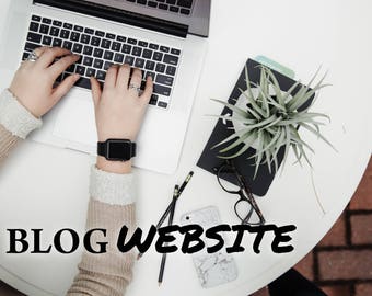wordpress blog - responsive blogger - fashion blog - blogger responsive -wordpress- Blog website personal domain - Custom design website
