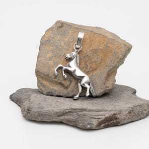Horse Sterling Silver Pendant
