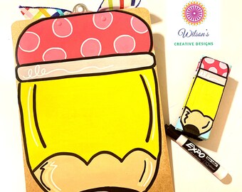 Teachers Dry Eraser Clipboard Gift Set, Teachers Appreciation Gift
