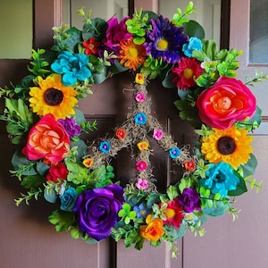 14&quot; Bright Peace Sign