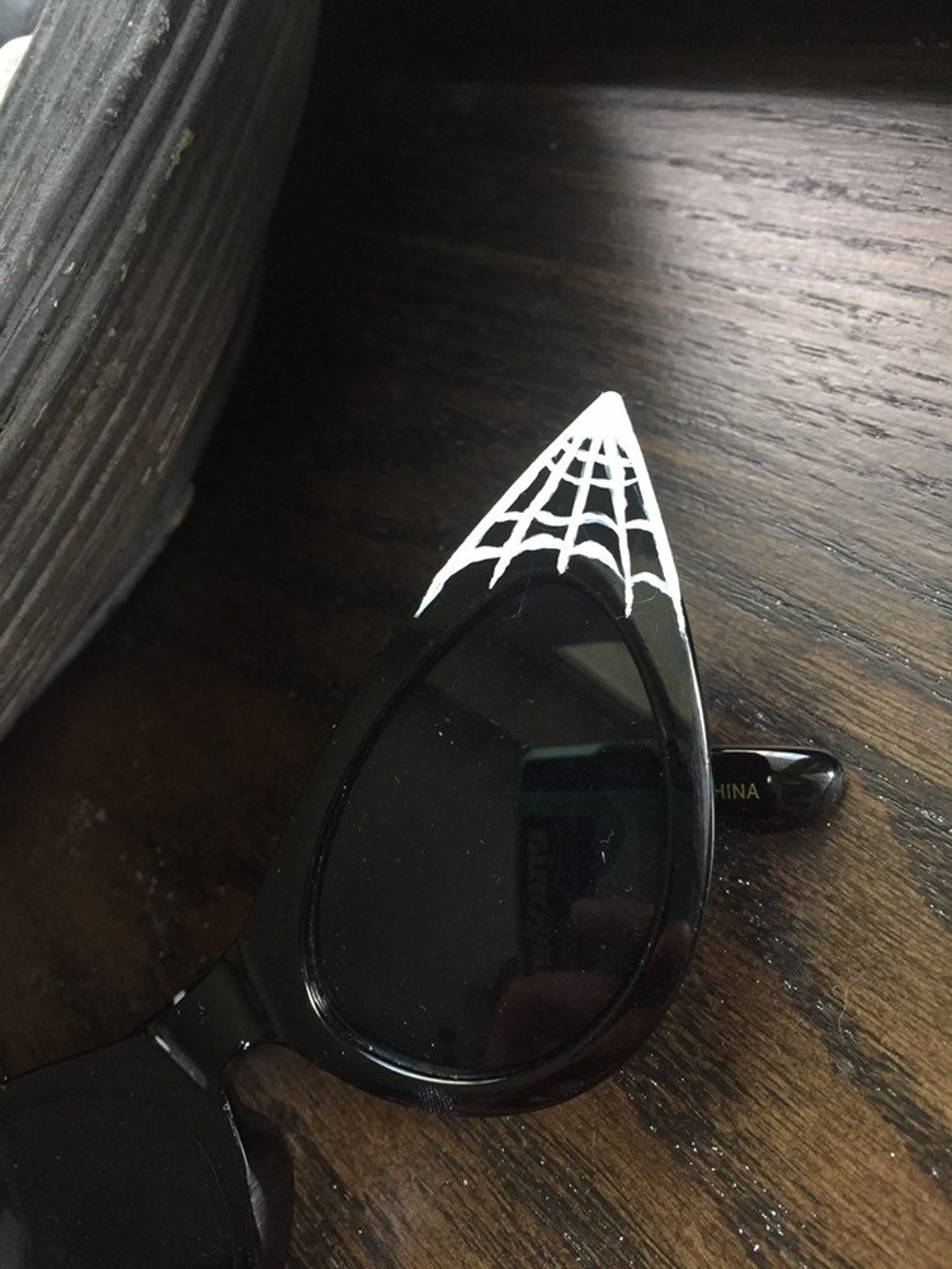 Tangled in My Web. Spider Web Sunglasses | Etsy