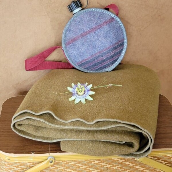 Army Wool Blanket Etsy