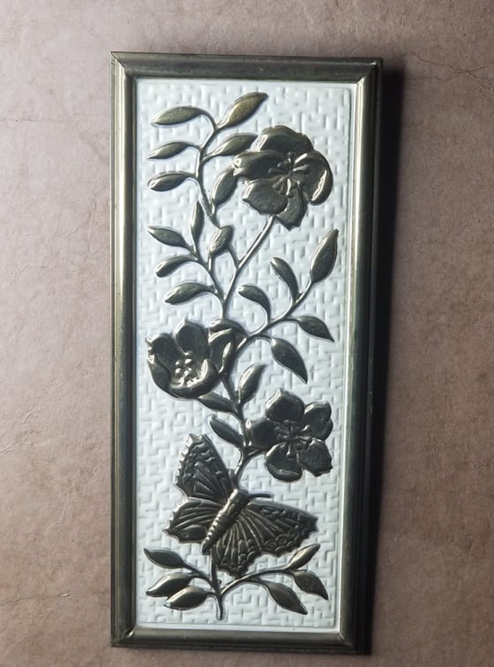 Vintage MCM Holland Metal Art 3D Metal Art Wall Panels Mid Etsy