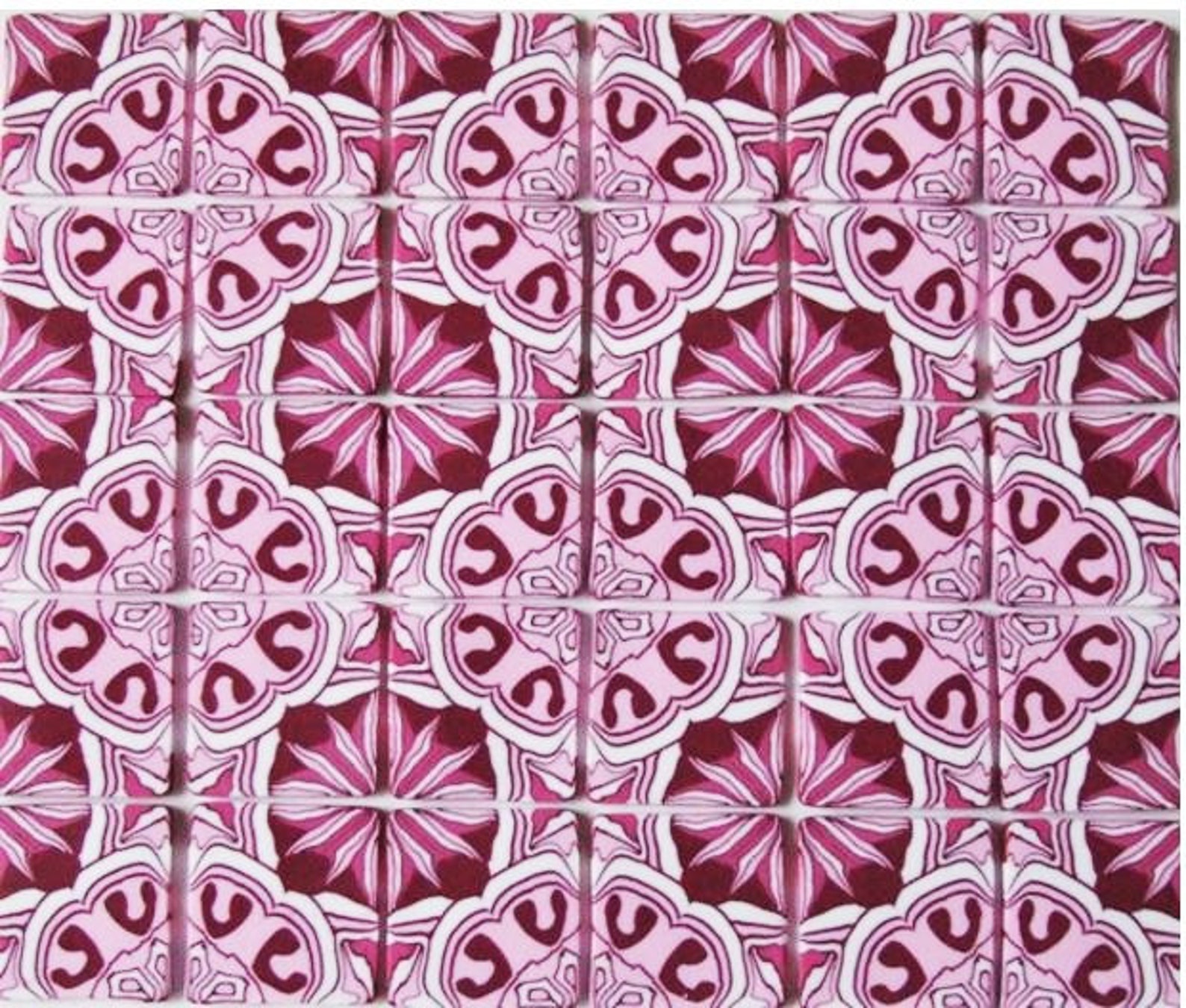 Dolls House Tiles Tutorial Kaleidoscope Pattern Tutorial Etsy UK