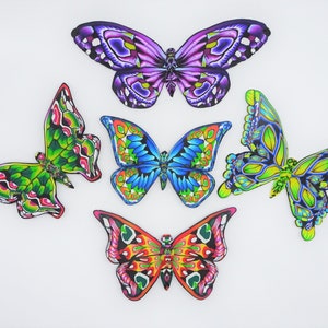 Fantasy Schmetterling Flügel Cane Tutorial, Schmetterlingsflügel, Flügel Cane, Polymer Clay PDF Tutorial, Polymer Clay Tutorial, Cane Tutorial.