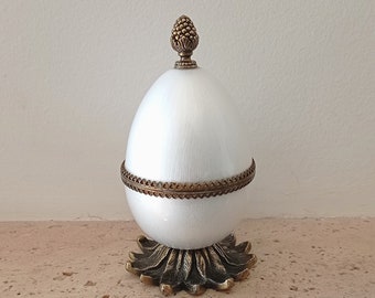 Vintage EVANS USA egg shaped table lighter from the 50s, collectible lighter, Easter decoration, collectors present, made in USA, as is.