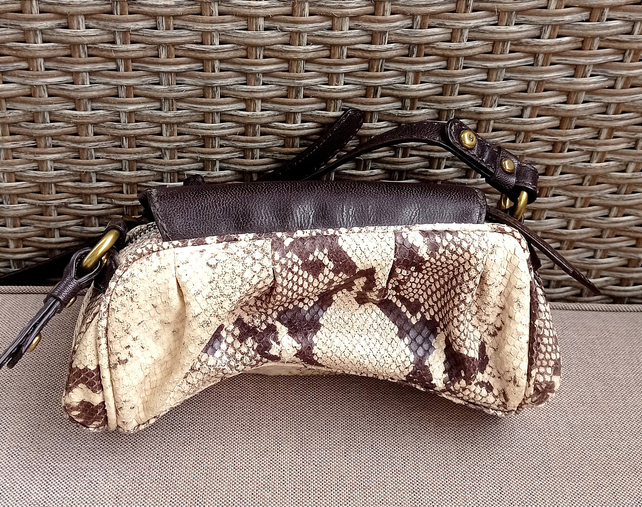 バッグ justcavalli leather leopard bag 00s y2k justcavalli leather leopard bag 00s y2k - メルカリ