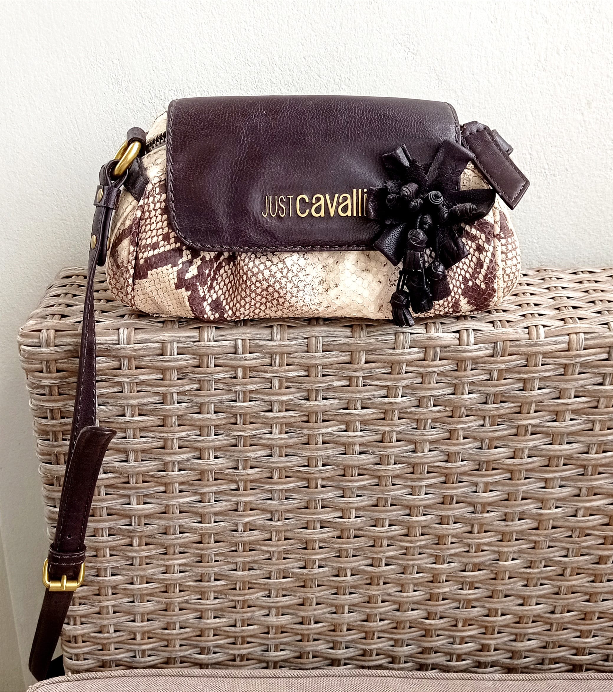 バッグ justcavalli leather leopard bag 00s y2k バッグ justcavalli leather leopard bag 00s y2k justcavalli