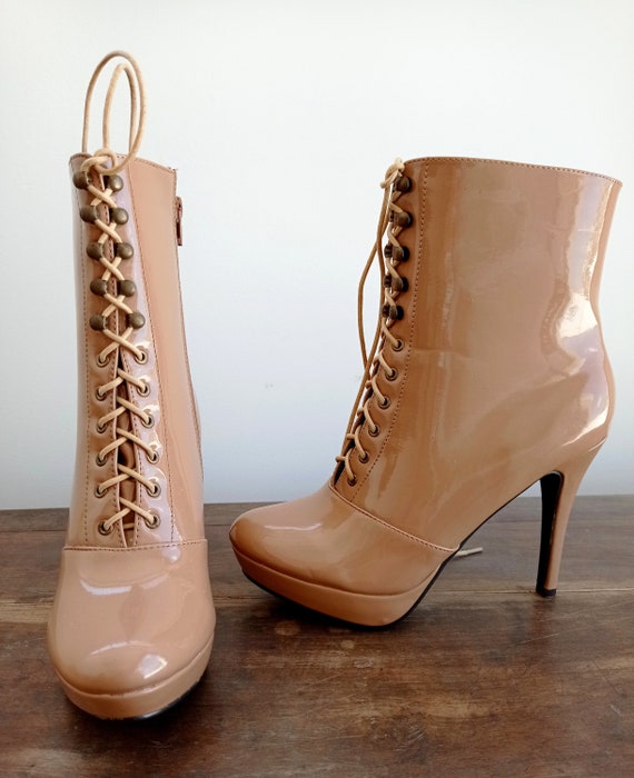 Arya Tan Stella Boots | Rich Leather Tan Stella Boots with Skinny Heel –  Dolce Vita