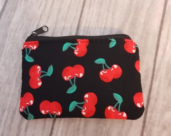 Wallet Key Case Cherry Wallet Wallet Bag Key Case