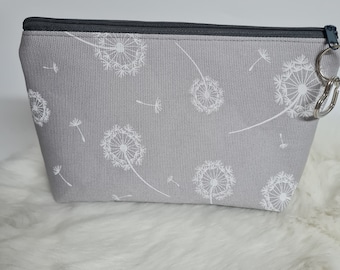 Small cosmetic bag dandelion make-up bag medicine bag trifle grey