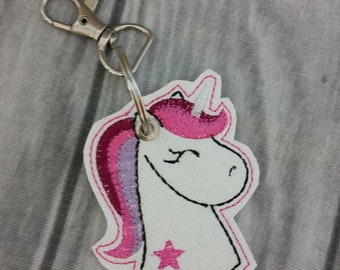 Einhorn Schlüsselanhänger Taschenbaumler unicorn Mädchen Anhänger Geschenkidee Mitbringsel rosa