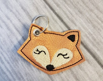 Fuchs Schlüsselanhänger Taschenbaumler Anhänger Geschenk Mitbringsel Kleinigkeit Schlüsselbaumler Fox  Füchse