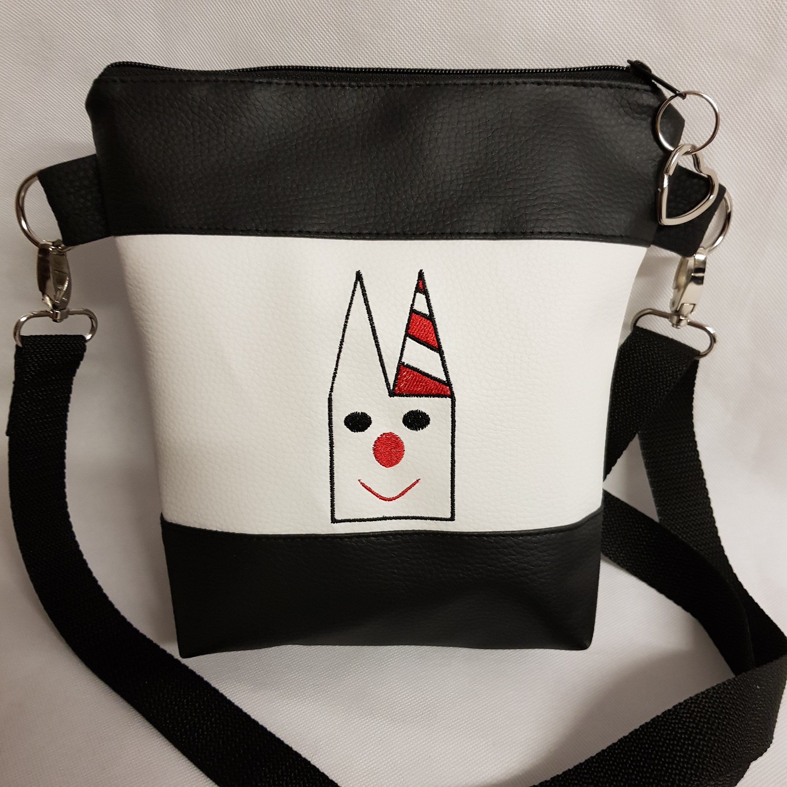 Bolso pequeño Colonia blanco negro K'ner Dom bolso de | Etsy