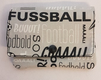 Pequeño bolso Souvenir de fútbol Elfos pequeño regalo gris
