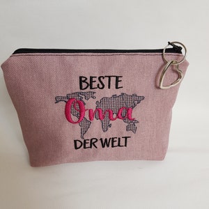 Cosmetic Bag Best Grandma in the World Make-up Bag Utensils Bag Trifles Bag with Pendant Mother's Day