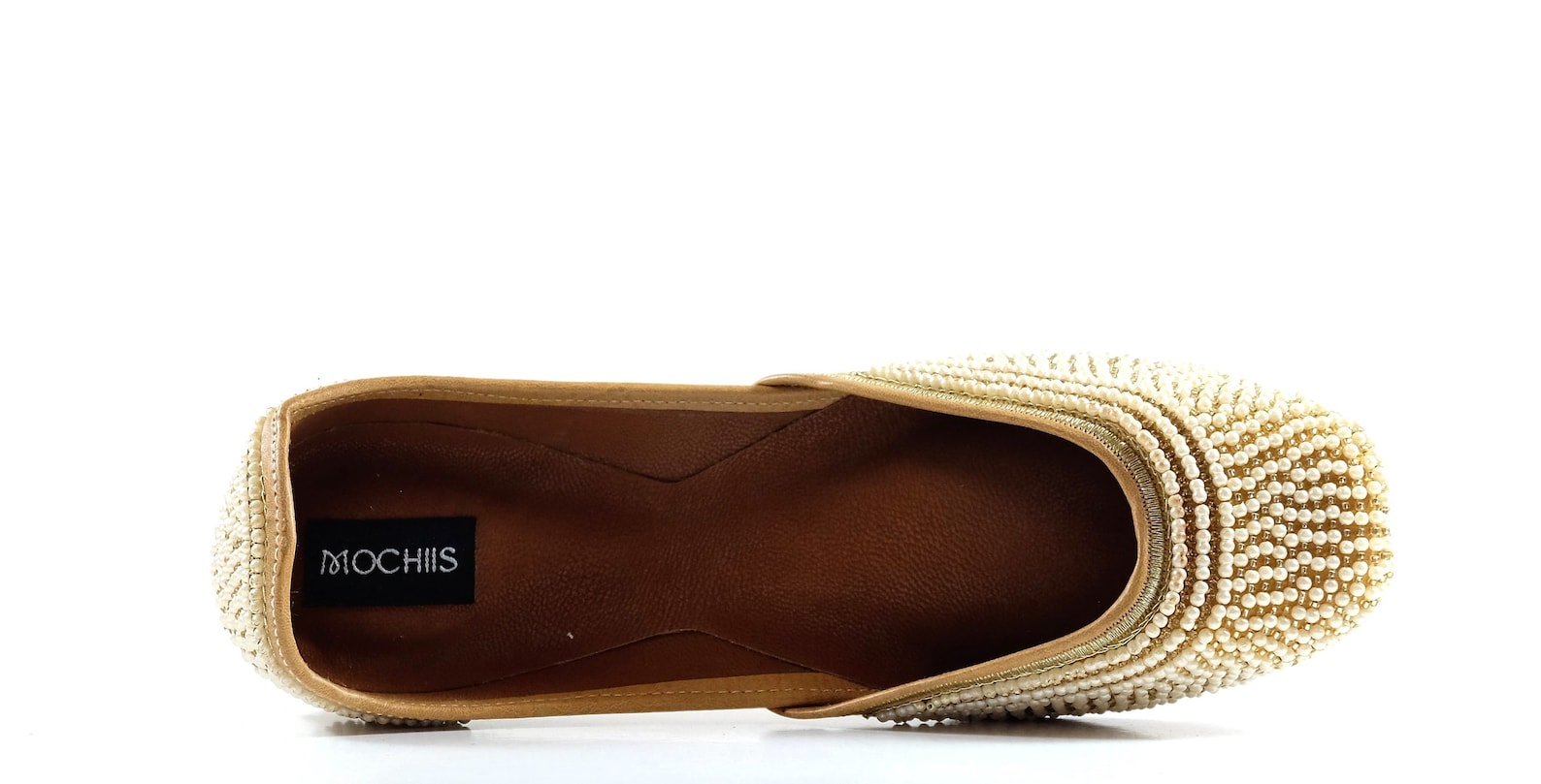 moti - handmade embroidered leather ballet flats - pearl juttis - traditional jutti / mojari / khussa with a contemporary twist moti - handmade embroidered leather ballet flats - pearl juttis - traditional jutti / mojari / khussa with a contemporary twist
