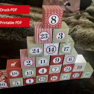 Make your own Advent calendar, PDF to print out
