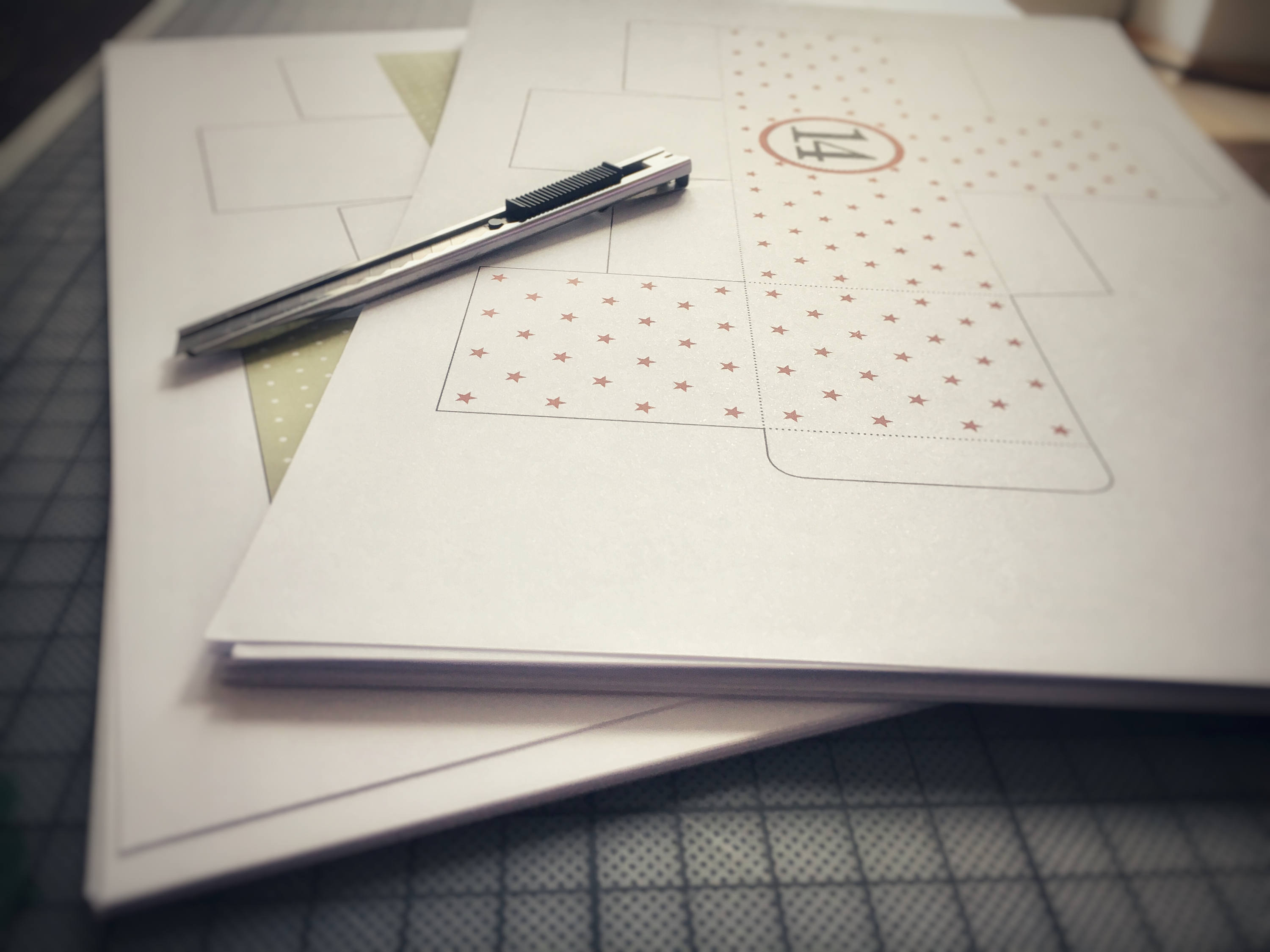  Adventskalender selber basteln, PDF zum Ausdrucken - Etsy.de Illustration 