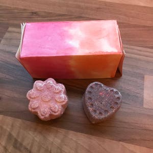 Girls hidden surprise double bath bomb gift set