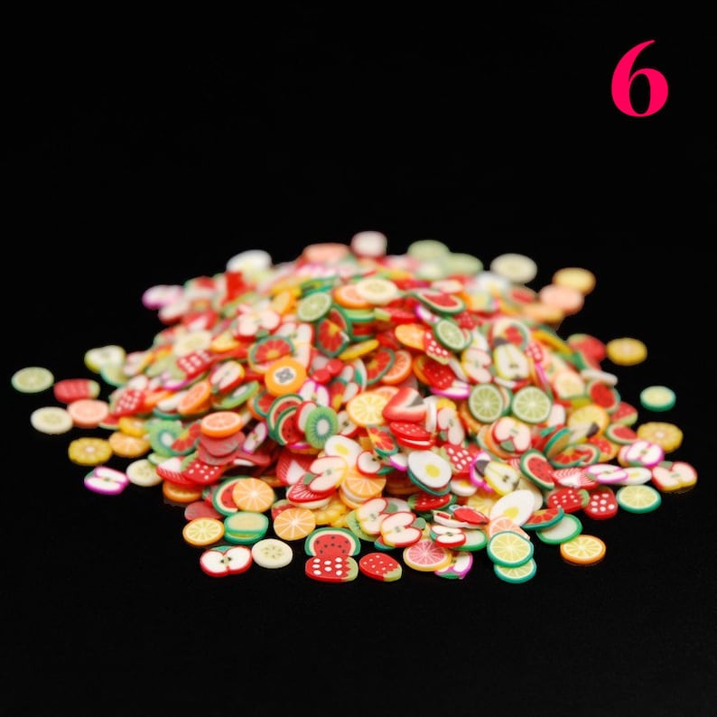 Polymer Clay Slices Slime Charms / Slime Supplies Bulk Etsy