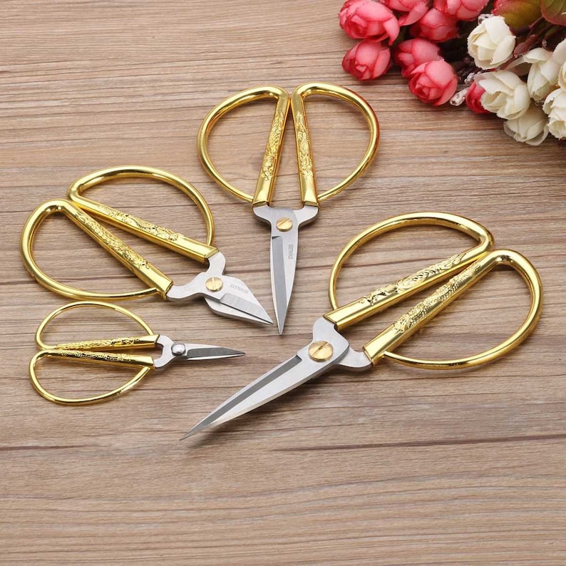 Embroidery Scissors Tailor Scissor Cute School Supply Vintage Etsy