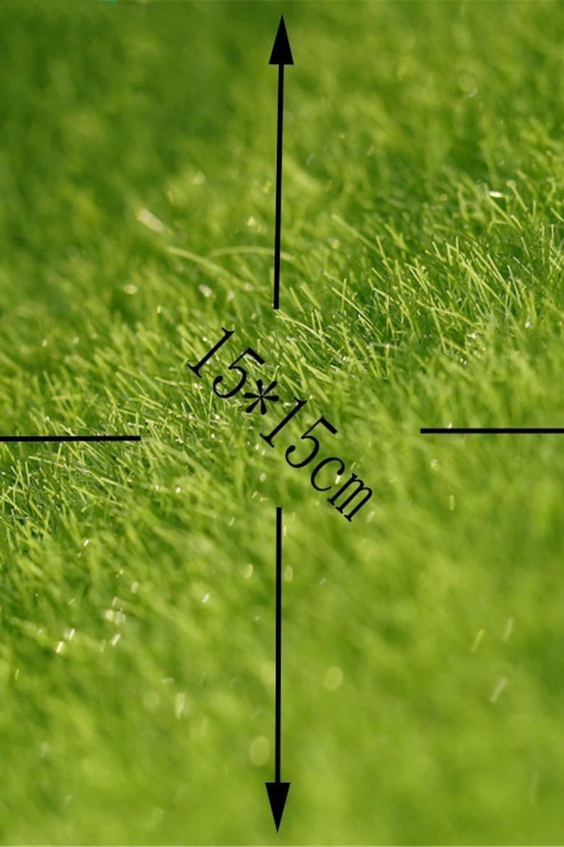 Artificial Fairy Garden Grass Fake Grass Miniature Garden Etsy Canada