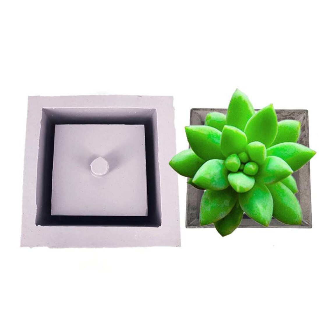 Indoor Garden Planter Mold Ceramic Mold Square Mold Ceramic Etsy