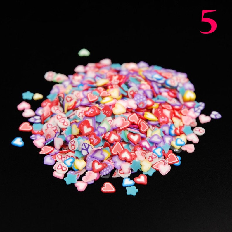 Polymer Clay Slices Slime Charms / Slime Supplies Bulk Etsy